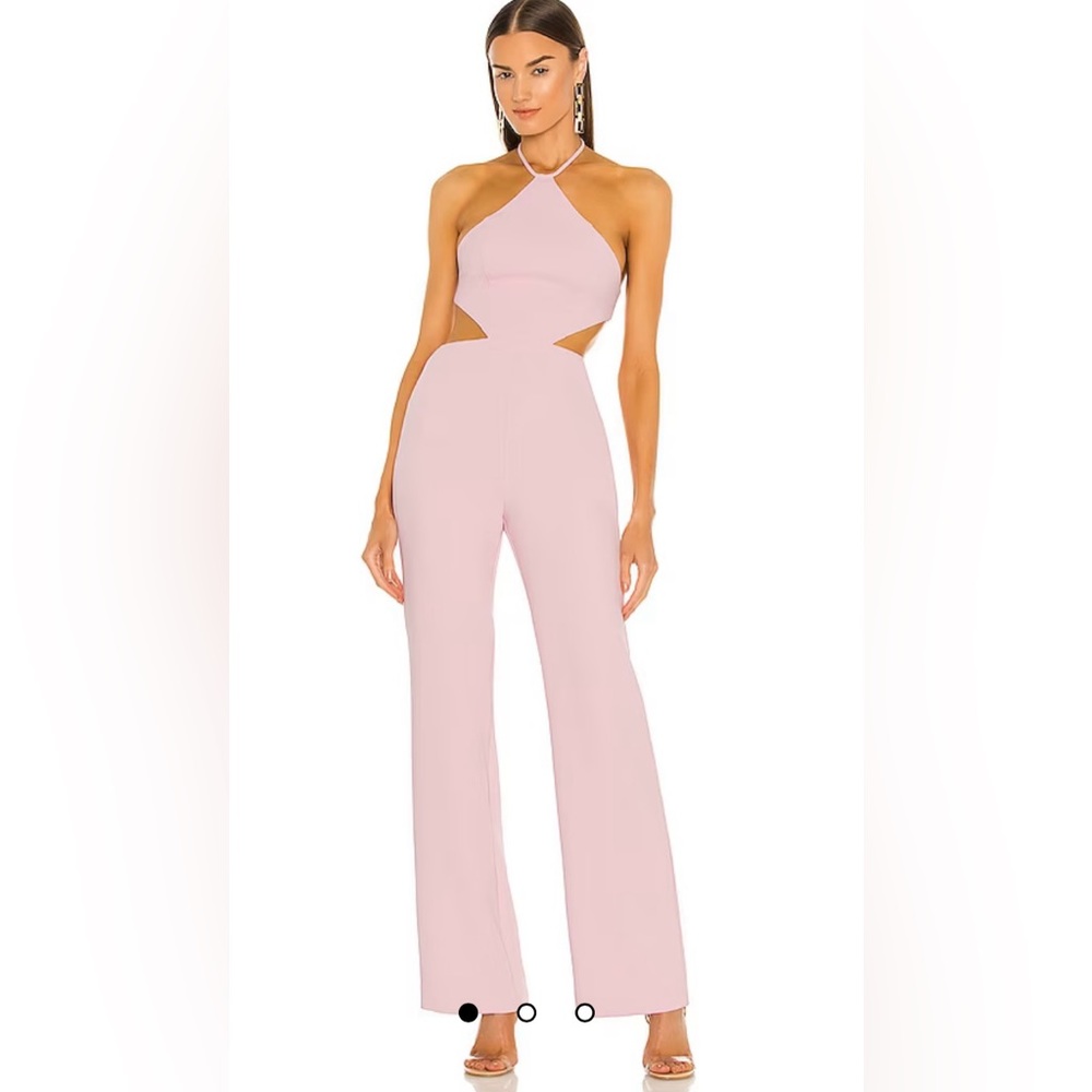 Revolve Jumpsuit in Rose Pink
